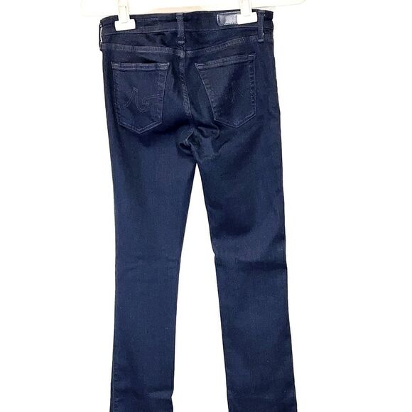 AG Adriano Goldschmied The Ballad Slim Bootcut Black Jeans Sz 27 R - Picture 4 of 10